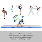 Inflatable Gymnastics Air Floor Mat 4m PVC with Pump