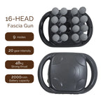 42-Heads Fascia Gun High-Frequency Vibration Body Massage Gun for Back Neck Shoulder Muscle